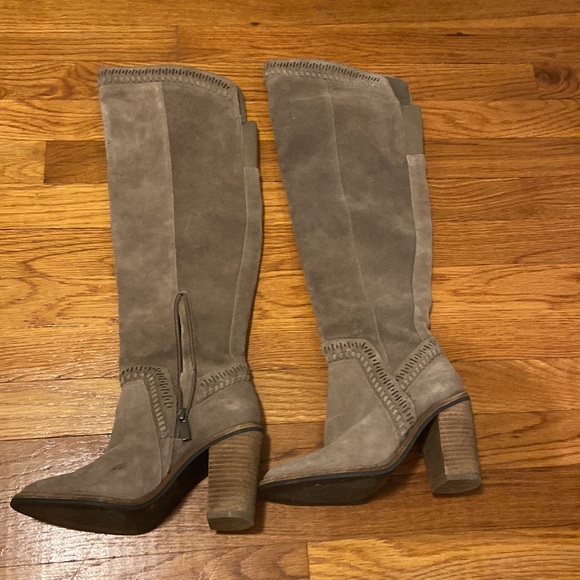 Over The Knee Suede Boots - Picture 3 of 3